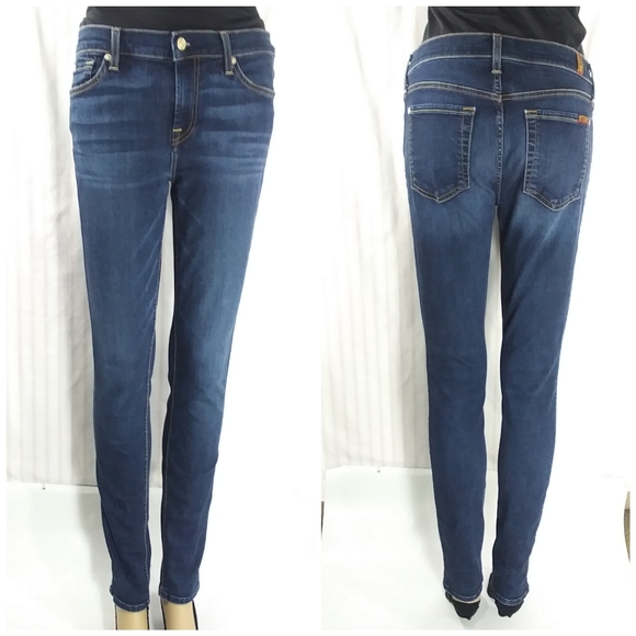 7 For All Mankind Denim - 7 FOR ALL MANKIND "The Skinny" Jeans EUC